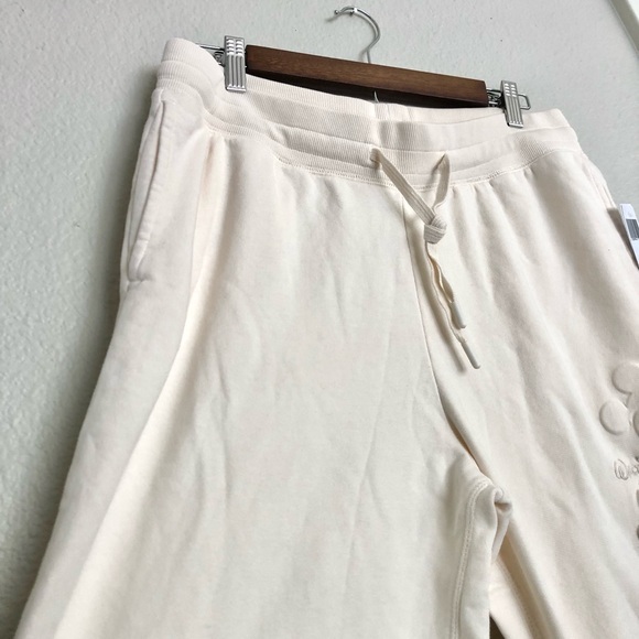 NWT Disney Cream Wide Leg Sweatpants - Picture 3 of 9